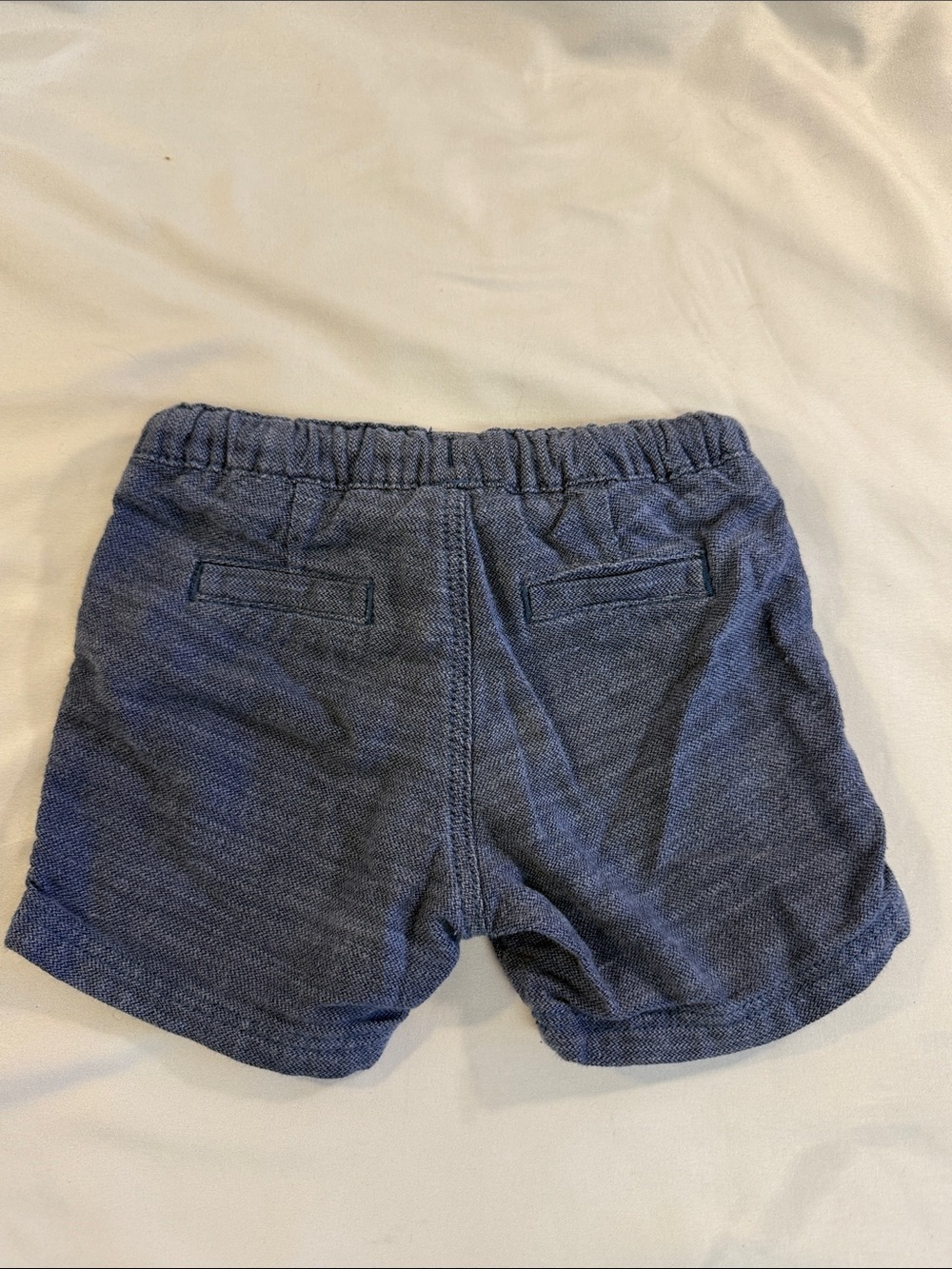 H&M Navy Blue Pull-On Shorts with Rope Drawstring - Picture 4 of 5